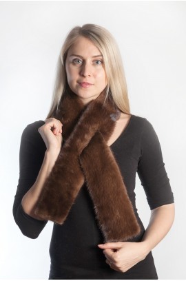 Mink fur scarf 